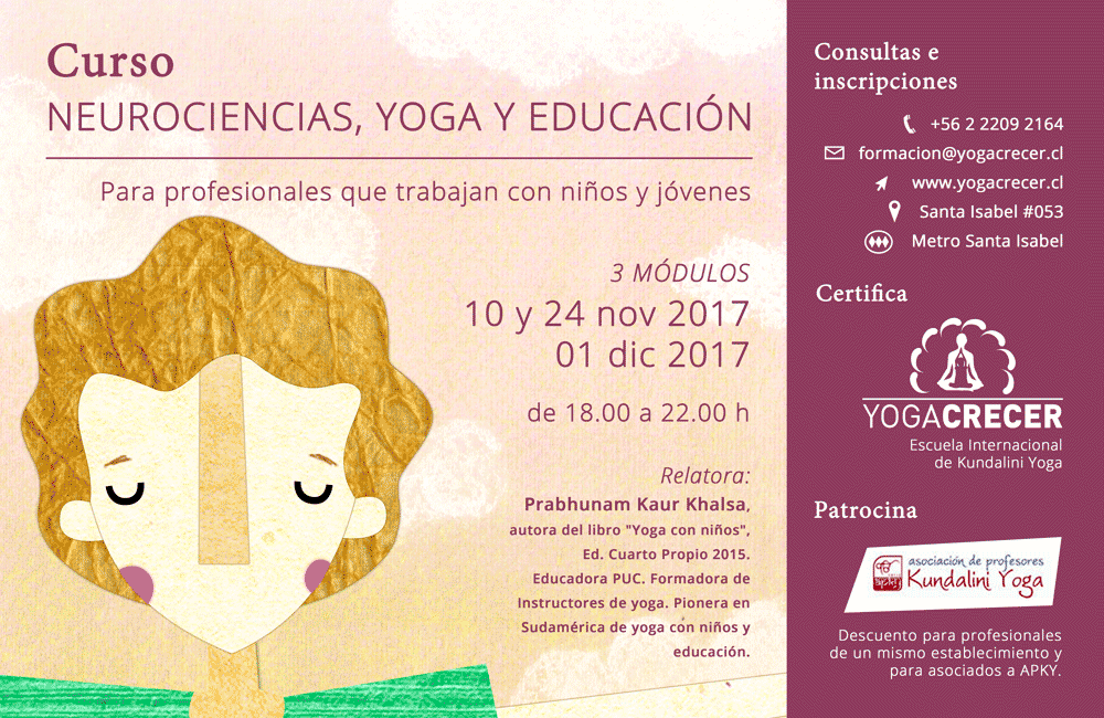 Curso Neurociencias, Yoga y Educación - Punta Arenas
